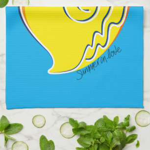 Zomer in Love -De chef speciaal - Gepersonaliseerd Theedoek
