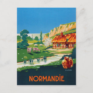 Zomer in Normandië, Frankrijk Briefkaart