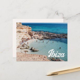 Zomer in Spanje Ibiza ansichtkaart Briefkaart