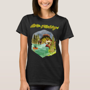 Zomer is het tijd voor vissen :) t-shirt