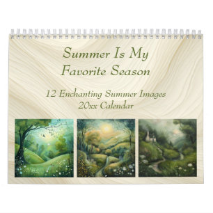 Zomer Is Mijn Favoriete Seizoen Kalender