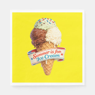 Zomer is voor IJs Servet