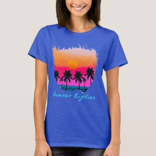 Zomer jaren 1980 Beach Retro Vibe T-shirt