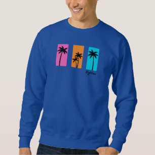 Zomer jaren 1980 Palm Tree Vibes Trui