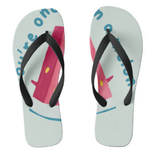 ZOMER   Je bent eentje onder de meloenen Teenslippers