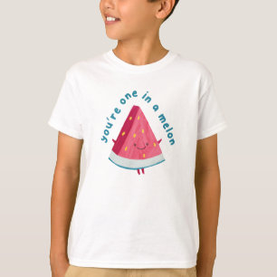 ZOMER Jij Bent Eén İn Een Meloen T-shirt
