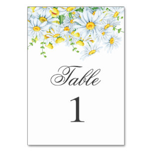 Zomer kamille. Lente tuin bloemen bruiloft Kaart