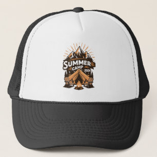 Zomer Kamp 2024 Zomer Kamperen Vakantie Matching Trucker Pet