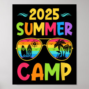 Zomer Kamp 2025 2025 Zomer Vakantie Matching Fam Poster