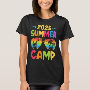 Zomer Kamp 2025 2025 Zomer Vakantie Matching Fam T-shirt
