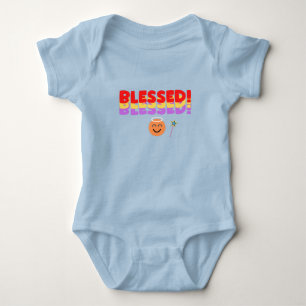 Zomer Kinderen Blauw Romper