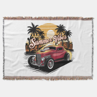Zomer Klassieke Auto Deken