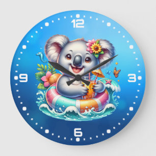 Zomer Koala Sublimatie Clipart-97702 Grote Klok