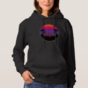 Zomer Koele Vakantie Kokospalm Bomen Hoodie