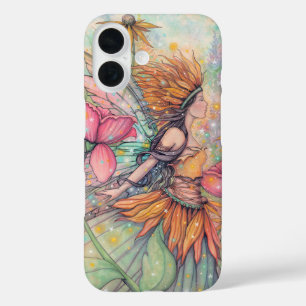 Zomer Koningin Fee Fantasie Kunst iPhone 16 Hoesje