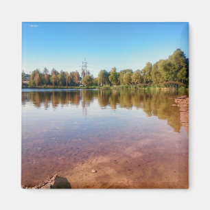 Zomer Landschapspleinmagneet Magneet