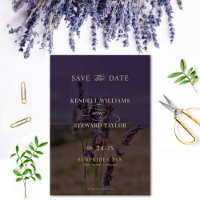 Zomer Lavendel Bloemige Elegante Boho Bruiloft