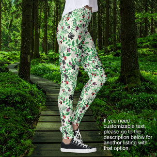 Zomer - Lieveheersbeestjes, Vlinders Bladeren - GE Leggings