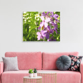 Zomer Lila en Daisies Canvas Afdruk (Insitu (Woonkamer))