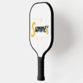 Zomer Logo - Zomer Tekstontwerp Pickleball Paddle (Links)