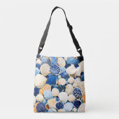 Zomer Marine Seashells Crossbody Tas (Achterkant)