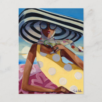 Zomer Meisje III Briefkaart