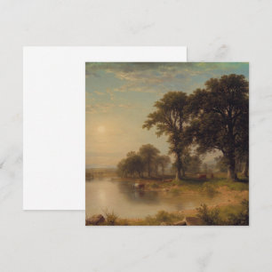Zomer Middag (1865) - vlakke kaart