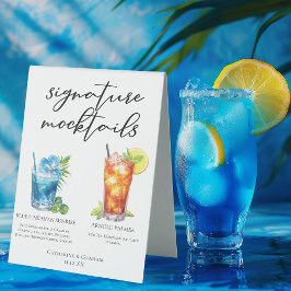 Zomer Mocktails Blauw Hawaiian Arnold Palmer