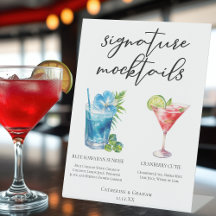 Zomer Mocktails Blauwe Hawaiaanse Cranberry Cutie