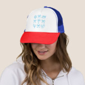 Zomer Mode Coquette Bow Trucker Pet (In situ)