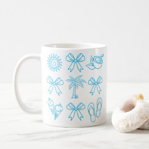 Zomer Mode Coquette Strik Koffiemok