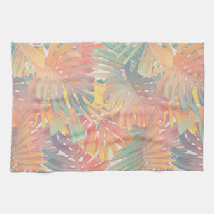 Zomer Monstera Palm Jungle 1 Theedoek