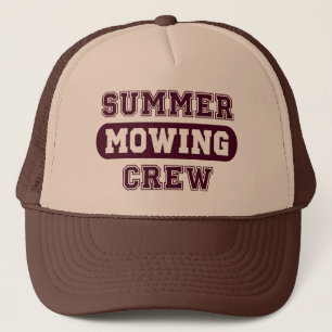 Zomer Mowing Crew Trucker Hat Pet