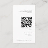 Zomer Multicolor Wildflower Consultant QR Code Visitekaartje (Achterkant)