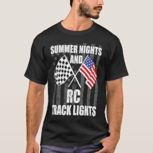 Zomer nachten en Rc Track licht Slot Cars Speelgoe T-shirt