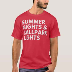Zomer Nachten En Stadion Lichten T-Shirt
