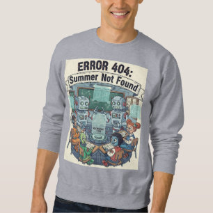 Zomer niet gevonden - Grappige retro robot Trui