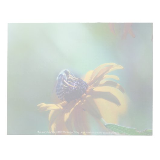 zomer notitieblok (Voorkant)