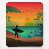 Zomer oceaanparadijs muismat (Voorkant)