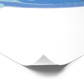 Zomer Ocean Whale Turtle & Lighthouse Perfect Poster (Hoek)