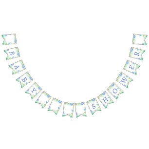 Zomer Onder het Zee Baby shower Vlaggetjes