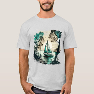 Zomer ontsnapping t-shirt