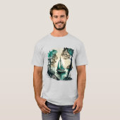 Zomer ontsnapping t-shirt (Voorkant volledig)