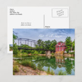 Zomer Oorlog Arend Molen Word Gauw Weer Beter Ansi Briefkaart (Voorkant / Achterkant)