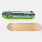 Zomer op de golfbaan skateboard (Horizontaal)