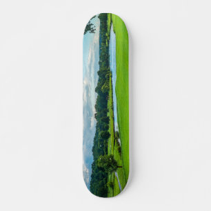 Zomer op de golfbaan skateboard