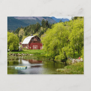 Zomer op het Boerderij Briefkaart