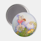 Zomer Paardebloem Fairy Magnet Magneet (Voorkant / Achterkant)