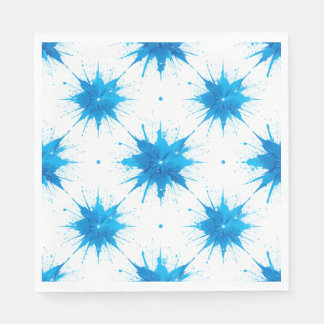 Zomer Papieren servetten van Fresh Blue Square Spl