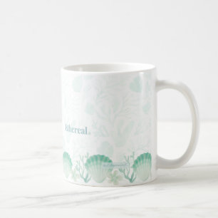 Zomer Parel Waterverf Oceaan Design Koffiemok